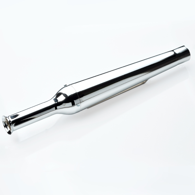 クロームメッキ パワートランペットマフラー - 画像 (2)